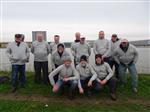 Wedstrijdvissers in nieuw vest gestoken